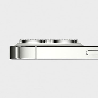 CASETiFY Camera Lens Gem [Easy Application] for iPhone 16/16 Plus - Silver