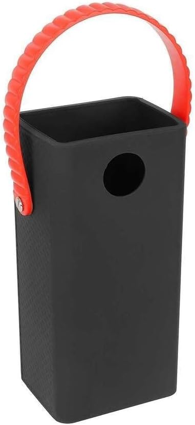 Shock absorbing silicone case for 60000 mAh mobile power supply with anti fall protection and textured non slip grip for security