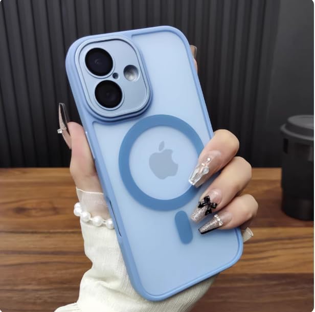 Anqrp 360° All-in-ONE Stand Case for iPhone 17e & iPhone 16e Case with Rotatable Magnetic Kickstand Ring Holder, Compatible with MagSafe, MIL-Grade Shockproof iPhone 17e/16e Phone Case Cover,Purple