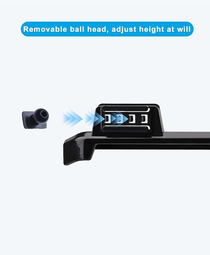 Car Phone Holder for Jeep Wrangler Accessories 2024 2025 Dash Mount Cell Phone Holder for Most Smartphones Auto Interior Accessories Hands-Free 360 Degree Rotation