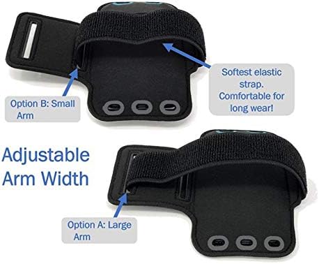 Running Armband Sports Gym Workout Case for Moto Z Force Droid, Cover Band Neoprene Reflective Compatible with Motorola Moto Z Force Droid