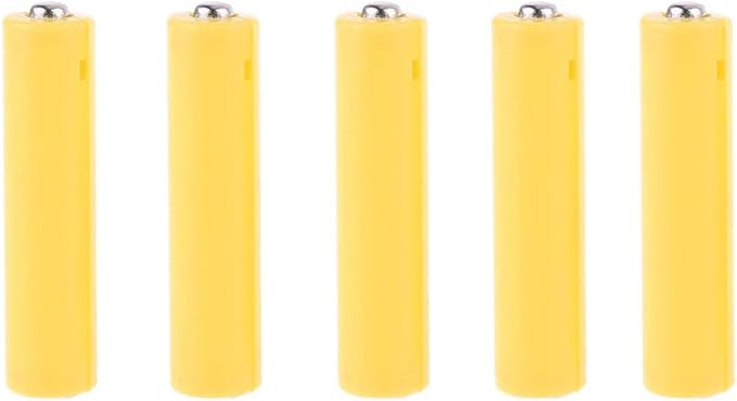 QMQJIA AA Size Fake Battery Setup for Shell Placeholder Cylinder Conductor Cell for Lithium Iron Phosphate Batt