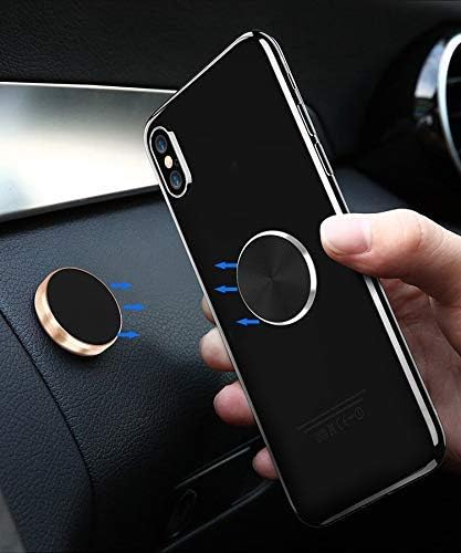Adhesive Metal Plate Mounting Kits, Universal Discs Magnet Patch Compatible with Air Vent Magnetic Car/Vehicle Mount Holder