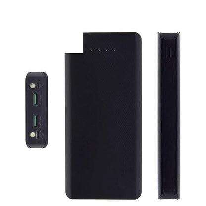 QC4.0 QC3.0 Dual USB Micro/Type-C USB 8x18650 Box 5V 4.5A 22.5W 25000mAh Mobile Phone Charger DIY Shell Case