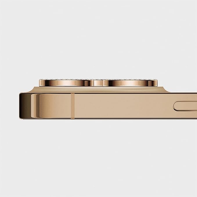 CASETiFY Camera Lens Gem [Easy Application] for iPhone 16 Pro / 16 Pro Max - Desert Gold