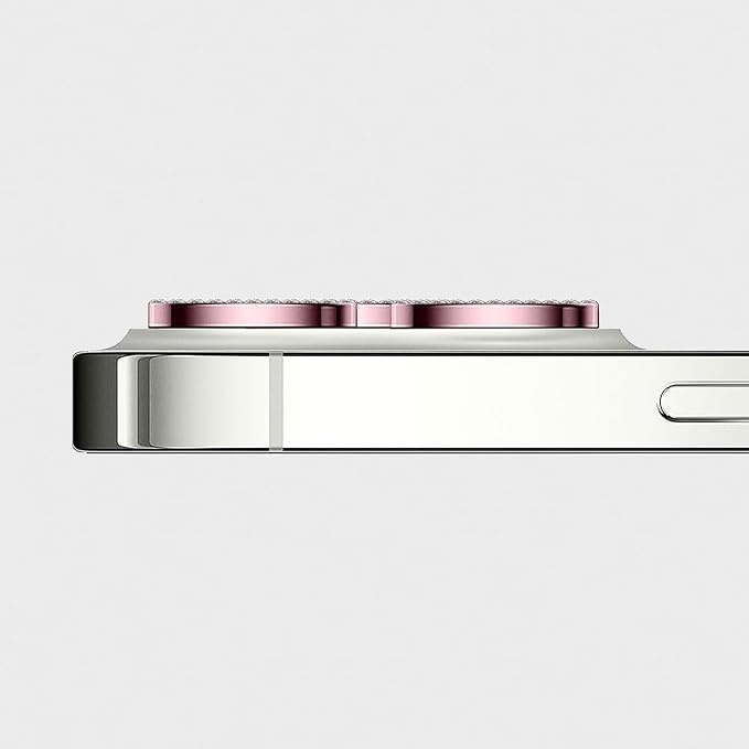 CASETiFY Camera Lens Gem [Easy Application] for iPhone 15 Pro / 15 Pro Max - Sakura Pink