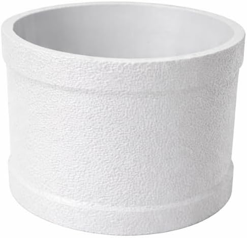 Chatelet Universal Cup Holder with Strap-On Design | Adjustable Drink Holder for Boats, Golf Carts, Pool Umbrellas, Strollers & More | Fits Cans, Bottles & Tumblers | Made in USA (White, Cup)