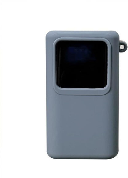 Case for CUKTECH NO.10 Mini, Mobile Power Shockproof Silicone Case, Flexible Non-Slip Portable Power Bank Cover (Gray)