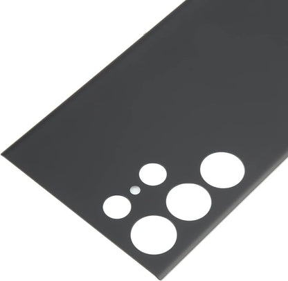 Back Panel Replacement for Galaxy Galaxy S23 Ultra 5G SM-S918B Easy On Installation Battery Cover (Black)