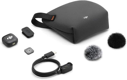 DJI Mic 3 Transmitter, Wireless Mini Microphone for iPhone/Camera/Android, Lightweight & Intuitive, Lavalier Microphone, 32-bit Float, Integrated Timecode, Vlog, Interview, Streaming