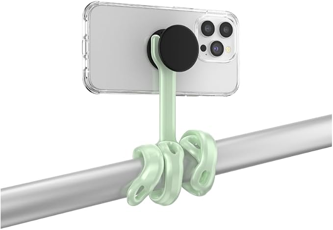 PopSockets Flexible Phone Mount & Stand, Green - Honeydew