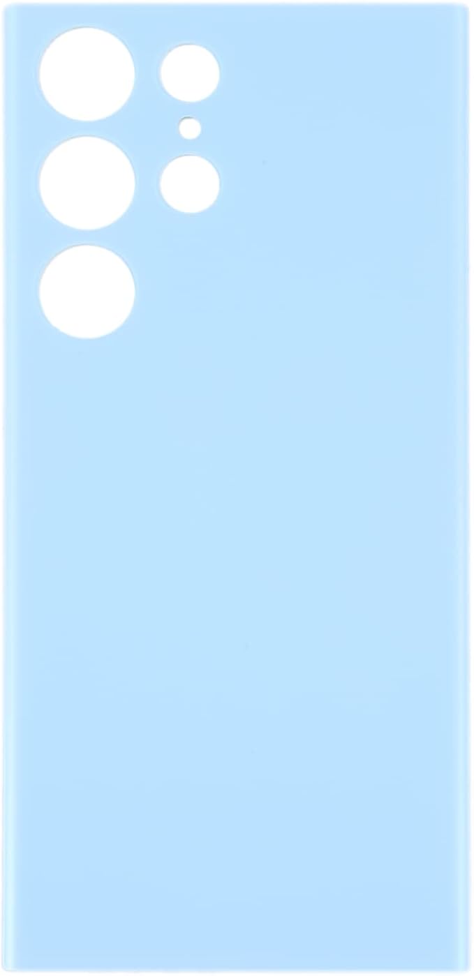 Back Panel Replacement for Galaxy Galaxy S23 Ultra 5G SM-S918B Easy On Installation Battery Cover (Blue)