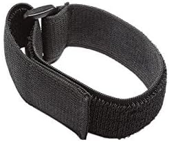 Universal Elastic Adjustable Sport Armband Strap for All Models of iPod with Silicone or MP3 or Leather Case and Multifunctional Outdoor Arm Bag with Armband Slots (2-Pack, Black)