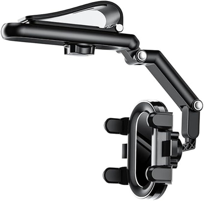 Temvue Car Photography Phone Mount Stabilizer, Universal Cell Phone Car Mount Metal Anti-Shake POV View for Navigation Live Streaming Self-Recording & Video Driving