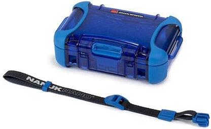 Nanuk 320-0008 Nano Series Waterproof Medium Hard Case for Phones, Cameras and Electronics (Blue)