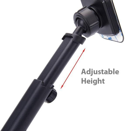 Car Mount Magnetic Holder Compatible with OnePlus 12/12R/11/10 Pro/10T/9/9 Pro/8 Pro 5G, Dash Windshield Telescopic Strong Grip Strong Magnets
