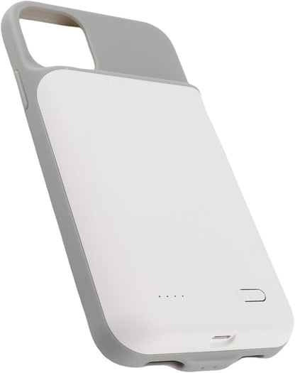 ANGGREK Phone Protective Charging Box/Cover, Phone Battery Box/Cover ABS for Office (White)