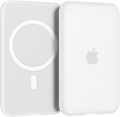 oakxco Silicone Case Compatible with iPhone Air Magsafe Battery Pack, Ultra Thin Slim Cover for 17 Air Battery Pack, TPU Rubber Scratch & Shatter Resistant Cover, Matte Clear