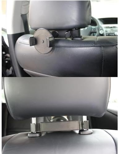 Car Headrest Mount Holder Seat Back Compatible with OnePlus Nord N300/N200/N100/N30/N20/N10 5G, Cradle Swivel Dock