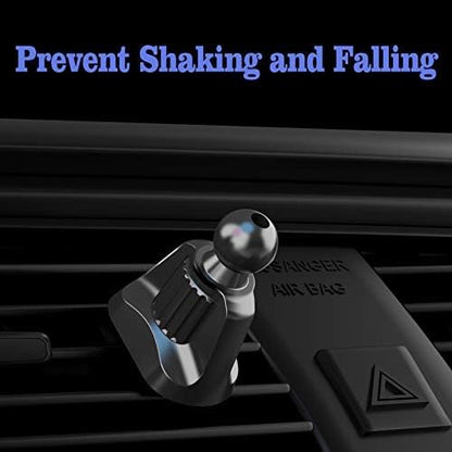 Car Air Vent Clip for Diameter 0.67inch （17mm） Joint Ball Cell Phone Holder for Car & Wireless Car Charger