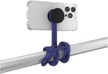 PopSockets Flexible Phone Mount & Stand, Navy Blue - French Navy