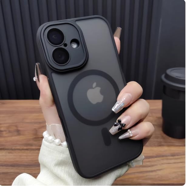 Anqrp 360° All-in-ONE Stand Case for iPhone 17 Pro Case with Rotatable Magnetic Kickstand Ring Holder, Compatible with MagSafe, MIL-Grade Shockproof iPhone 17 Pro Phone Case,Orange