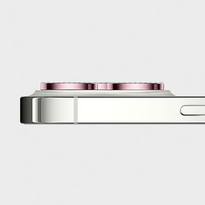 CASETiFY Camera Lens Gem [Easy Application] for iPhone 16 Pro / 16 Pro Max - Sakura Pink