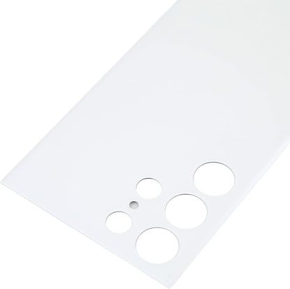 Back Panel Replacement for Galaxy Galaxy S23 Ultra 5G SM-S918B Easy On Installation Battery Cover (White)