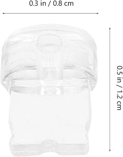 Housoutil Charging Port Dust Plug Protective Cover Clear Anti-Dust Stopper Phone Accessories Easy Install Reusable Plug for Mobile Phone Maintenance