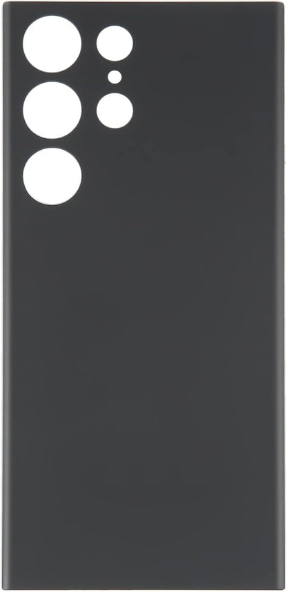 Back Panel Replacement for Galaxy Galaxy S23 Ultra 5G SM-S918B Easy On Installation Battery Cover (Black)