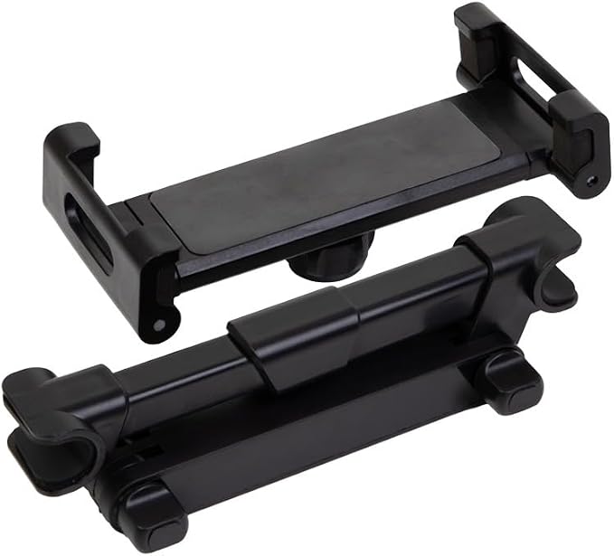 Yours y609-034_red Headrest Tablet Holder Universal Type [Red] Tablet Smartphone Tablet Holder Smartphone Holder Backseat Monitor One Touch Car Folding Mount Parking [2] S