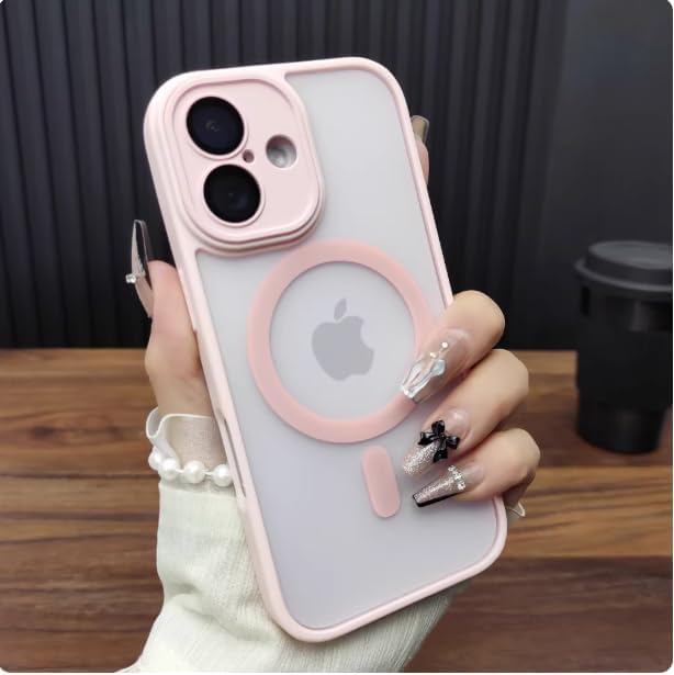 Anqrp 360° All-in-ONE Stand Case for iPhone 16 Pro Case with Rotatable Magnetic Kickstand Ring Holder, Compatible with MagSafe, MIL-Grade Shockproof iPhone 16 Pro Phone Case,Deep Purple
