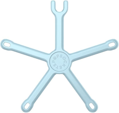 PopSockets Flexible Phone Mount & Stand, Light Blue - Blue Sigh