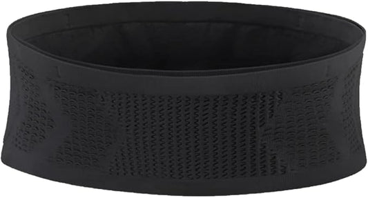Slim Running Belt for Men Women, Running Fanny Pack, Phone Holder for Running, Waist Bag, Moisture Wicking Storage Belt Bag for Walking, Travel, Sports, Hiking, Workout