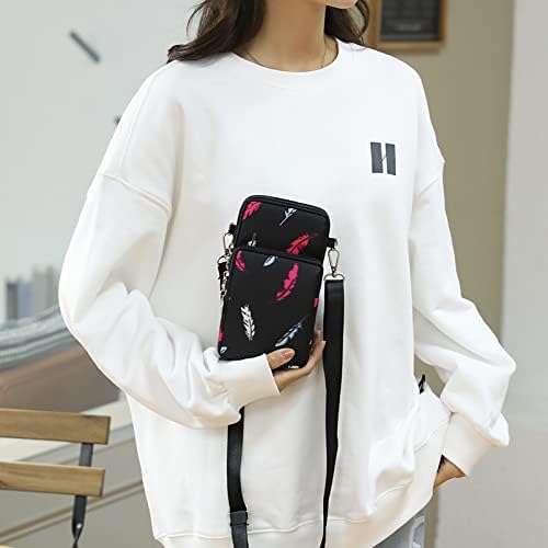 Cell Phone Crossbody Zipper Purse Armband Wallet Pouch for Samsung Galaxy S26 Ultra S25 S24 S23 FE A17 A16 A15 A26 A36