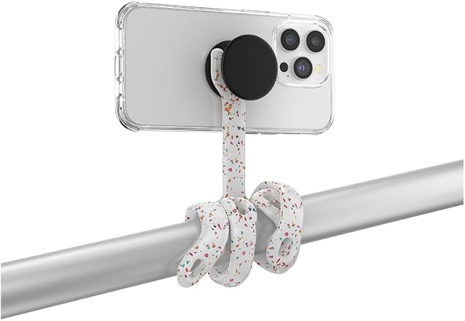 PopSockets Flexible Phone Mount & Stand, Rainbow - Coconute Creme