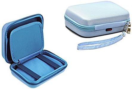 Navitech Light Blue Power Bank EVA Cover/Case/Travel Case Compatible with RAVPower 10050mAh Portable Charger Waterproof Dustproof Shockproof Power Bank