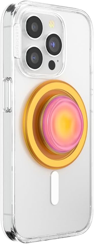 PopSockets Phone Grip for MagSafe, Magnetic Holder, Phone Stand, Squishy - Jelly Sunni