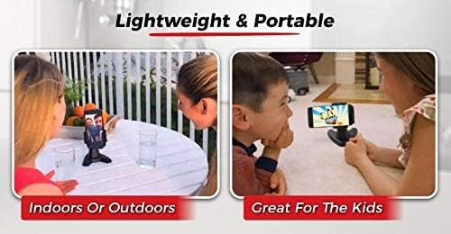 by Cup Call Desktop Phone Mount - View Your Cell Phone at Any Angle - Fully Adjustable Phone Stand Great for Video Chatting - Tilts & Rotates for Easy Viewing - Easy Phone Charging Access