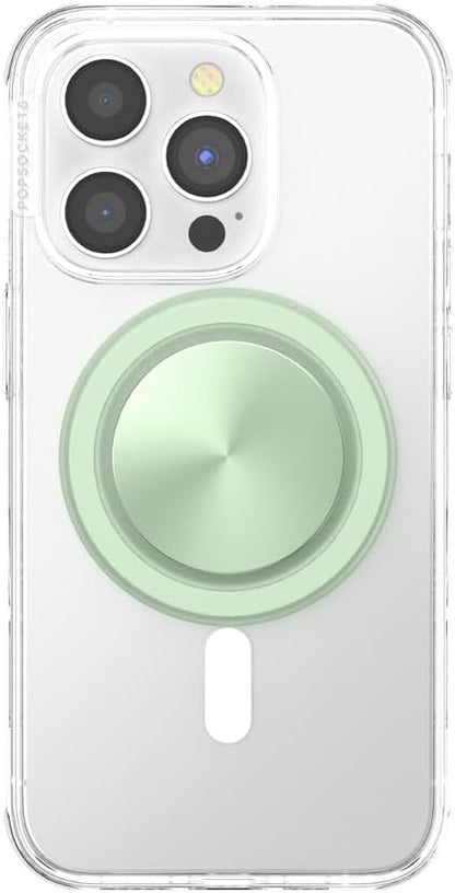 PopSockets Phone Grip for MagSafe, Magnetic Holder, Phone Stand, Green - Honeydew