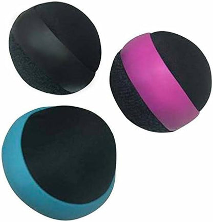 Cleaning Ball, Dual Action Microfiber Cloth, for Touch Screen Smart Phones/Tablets/Laptops, Pack of 3