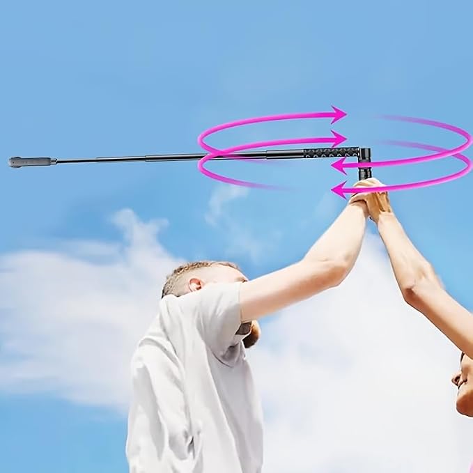 27in/70cm Invisible Selfie Stick for insta360 X5/X4/GO3/ONE X/DJI OSMO Aluminum Alloy Extension Rod Telescoping Pole Auto-Removed in 360° Shots