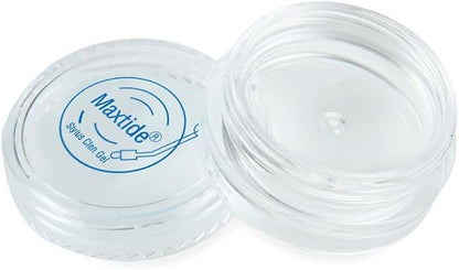 Turntable Stylus Clean Gel - Premium Anti-Static & Zero-Dust Stylus Cleaner, Dirt and Debris Dry Cleaning Mixture for Vinyl Record Player Needle (White)