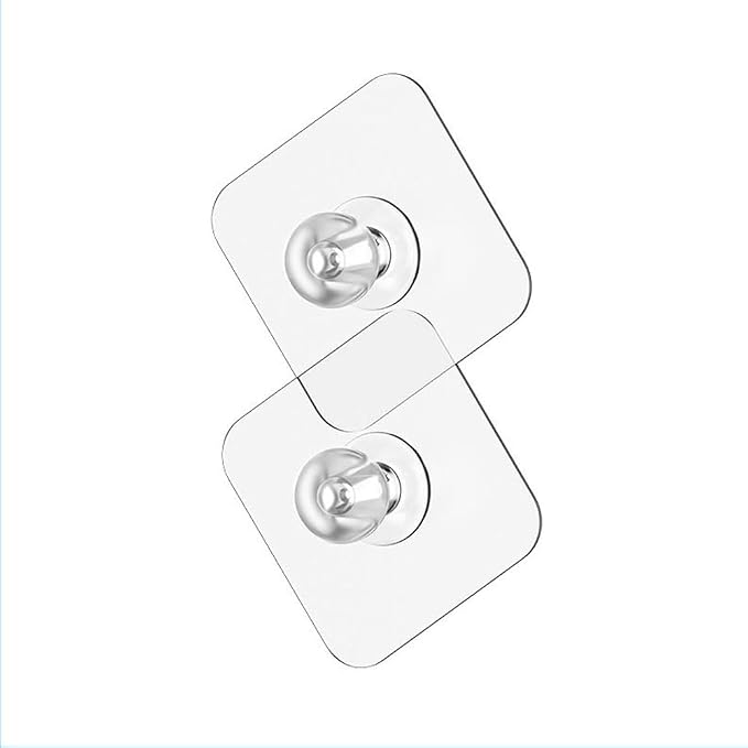 2PCS Adhesive Stickers,Used for Shower Phone Holder,Wall Hanging Items, etc (2PCS Adhesive Stickers)