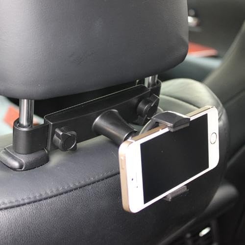 Car Headrest Mount Holder Seat Back Compatible with OnePlus Nord N300/N200/N100/N30/N20/N10 5G, Cradle Swivel Dock