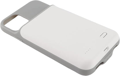 ANGGREK Phone Protective Charging Box/Cover, Phone Battery Box/Cover ABS for Office (White)