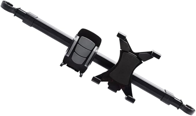 Hemoton Car Phone Mount Vent Holder for Phone Tablet 360° Rotatable Abs Material 7-10in Tablet