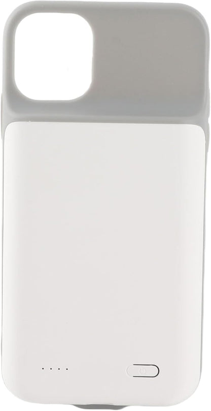 ANGGREK Phone Protective Charging Box/Cover, Phone Battery Box/Cover ABS for Office (White)