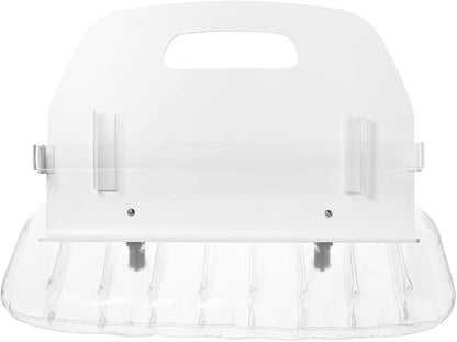 Floating Book/Tablet Caddy for Bath, Pool, and Hot Tub (Clear)