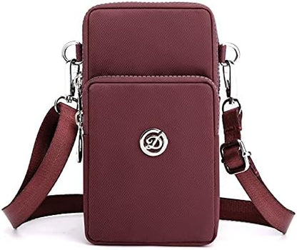 Cell Phone Purse Crossbody Bag Shoulder Strap Wallet Pouch for Galaxy S25+ S25 Ultra S24 FE